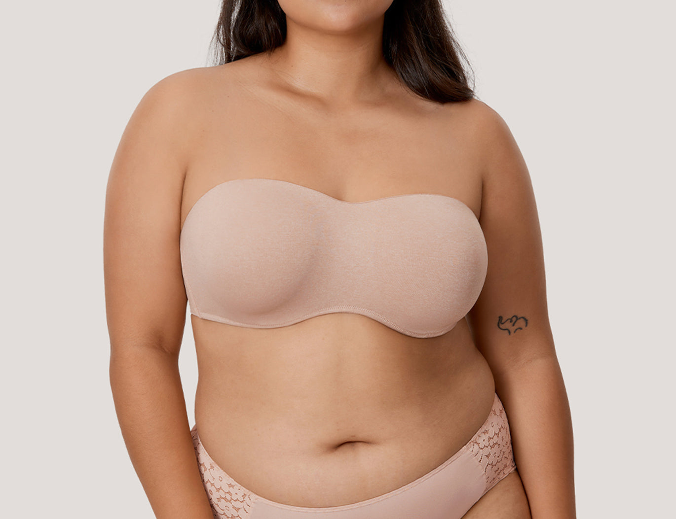 DELIMIRA Women's Plus Size Wireless Unlined Comfort Full Coverage Bra  Vermilion Heather 34C at  Women's Clothing store