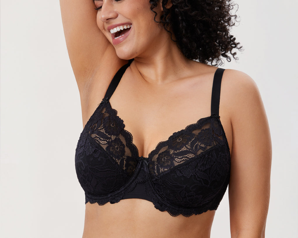 Floral Lace Underwired Bra – Delimira.us