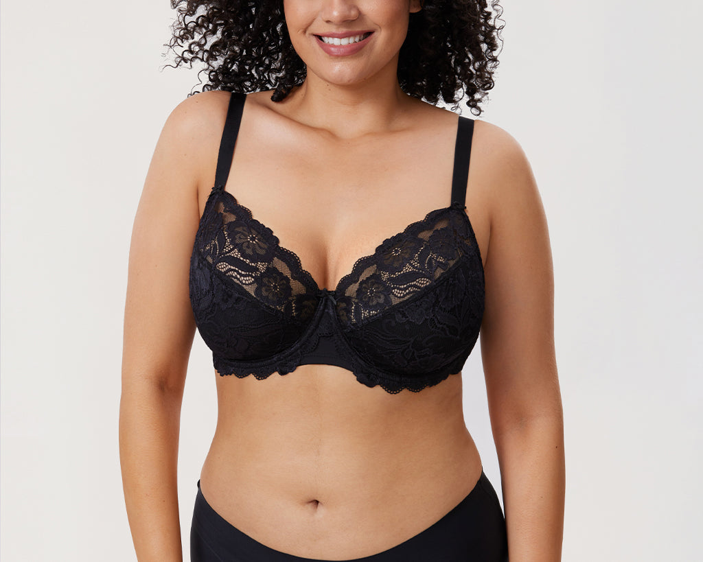 Floral Lace Underwired Bra – Delimira.us